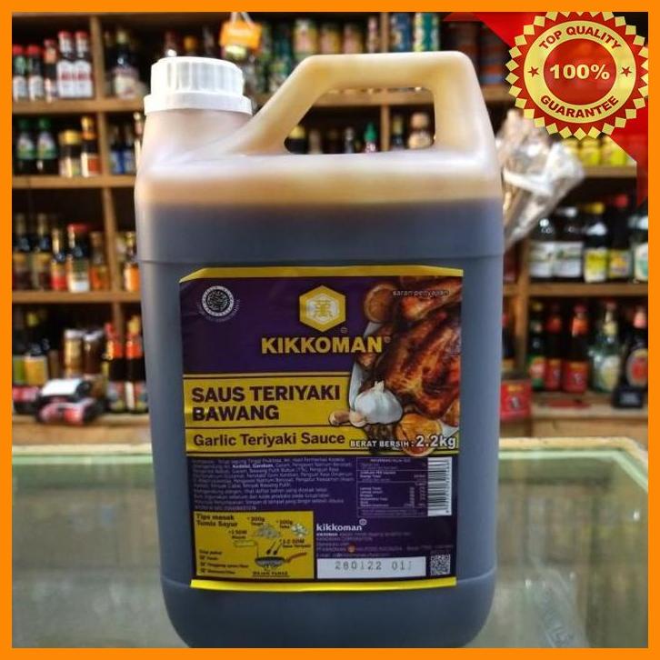 

(SUHA) KIKKOMAN SAUS TERIYAKI BAWANG/ GARLIC TERIYAKI SAUCE 2.2KG