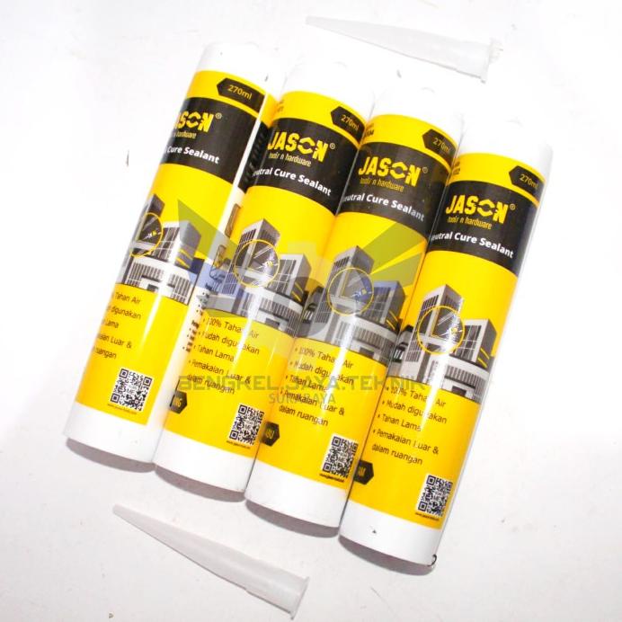 

PROMO TERBATAS !! Lem Silicone 270ml / Lem Silicon / Lem Sealant / Lem Kaca JASON |COD