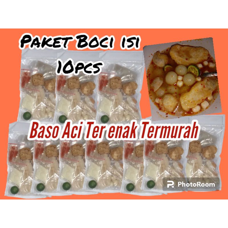 

PAKET BOCI 10pcs BASO ACI PEDAS GURIH NIKMAT ASLI TEMANGGUNG