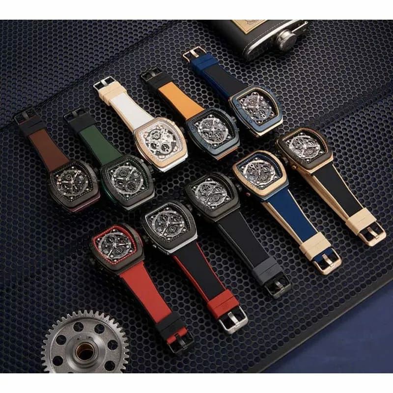 ORIGINAL T5 3857 JAM TANGAN PRIA TERLARIS CHRONOGRAPH WATER PROOF MULTIFUNGSI