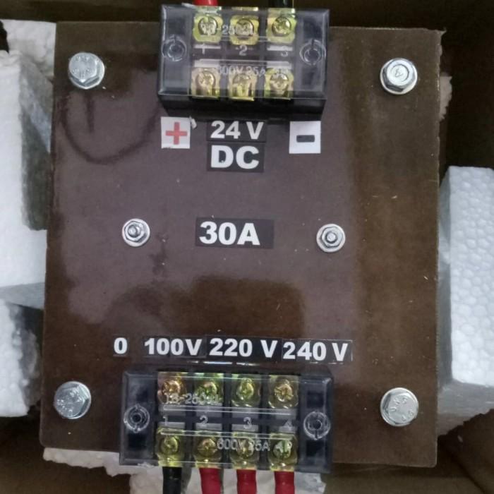 Terlaris Mandiri Trafo Step Down Ac To Dc Step Down 100V-220V-240V Ac To 24V Dc 30A