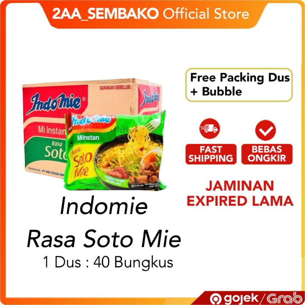 

Indomie Kuah Rasa Soto 1Dus Best Seller