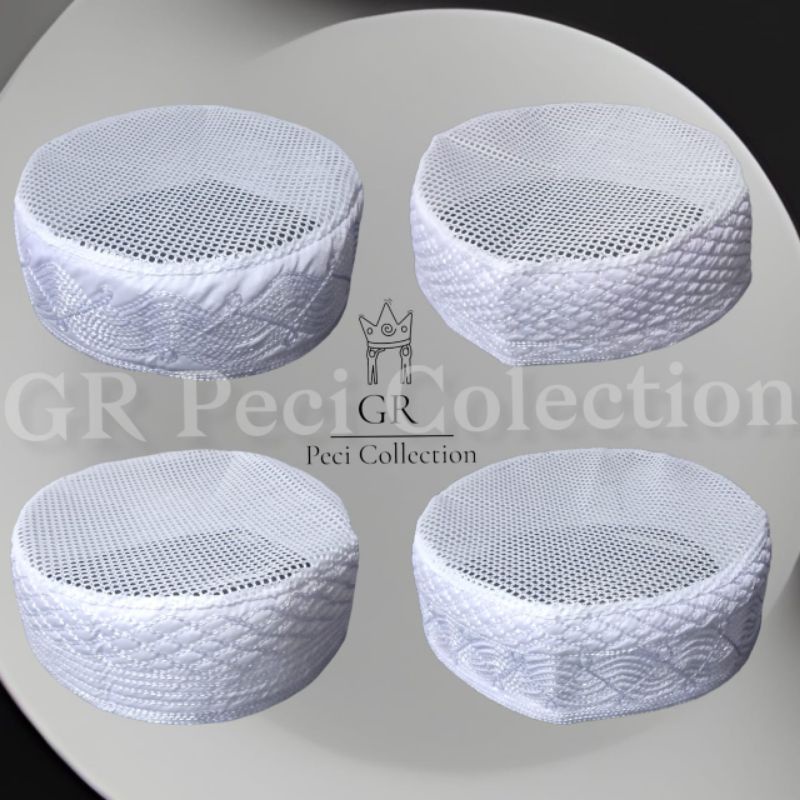 PECI KOPIAH IKAF MADINAH JARING TERBAIK PREMIUM TINGGI 5/6 CM TERLARIS / PECI MADINAH JARING IKAF TE