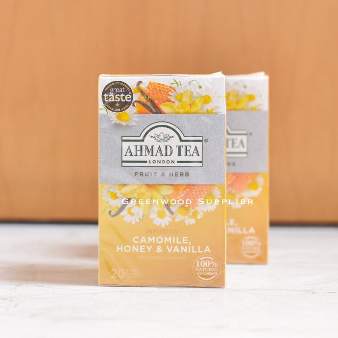 

Ahmad Tea Camomile Honey & Vanilla Tea - 20 Tea Bags tab02