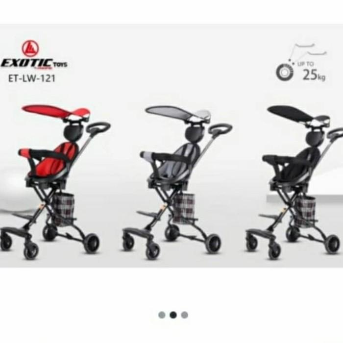 Stroller Magic Stroller Exotic Lw 121 + Canopy