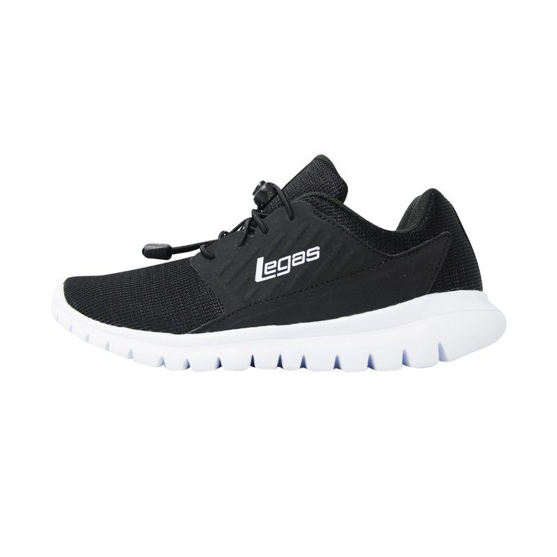 League Legas Sepatu Lari Unisex Freedom LA U Hitam Original