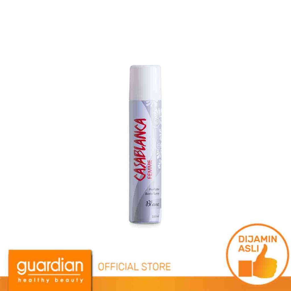 CASABLANCA putih body spray 100ml