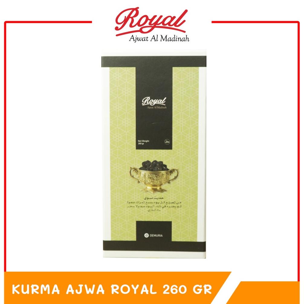 

Kurma Ajwa Royal Al-Madinah 260gram Premium | KURMA NABI ASLI BERGARANSI Best Seller