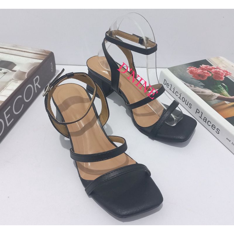 ALLEXA AL 03 Sandal Heels wanita heels 5cm