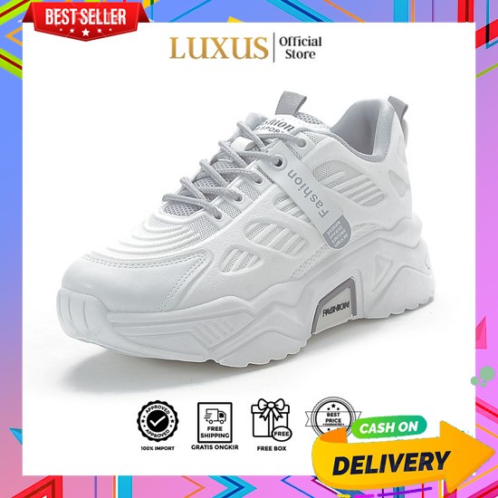 Sepatu Srs Wanita Kekinian Md 907 Sneakers Tanpa Tali Kanvas Sapatu Harian Sneaker Kets Perempuan Ca