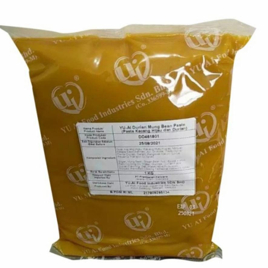 

W2fit Yuai filling durian isian roti pia mooncake kue bulan yu ai 1 kg Best Seller