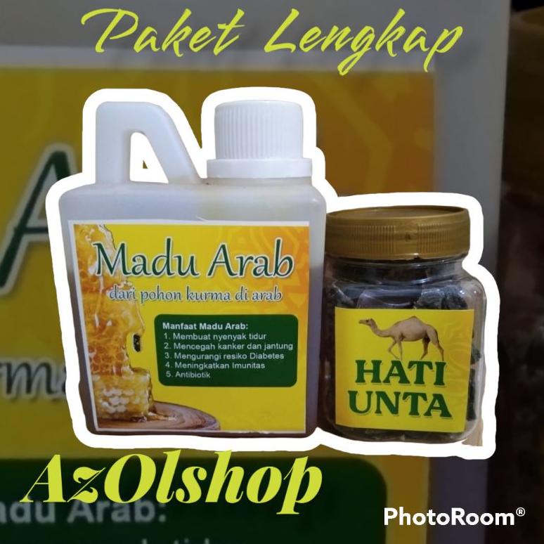 

Paket Ekonomis Hati Unta Kering + Madu Arab Best Seller