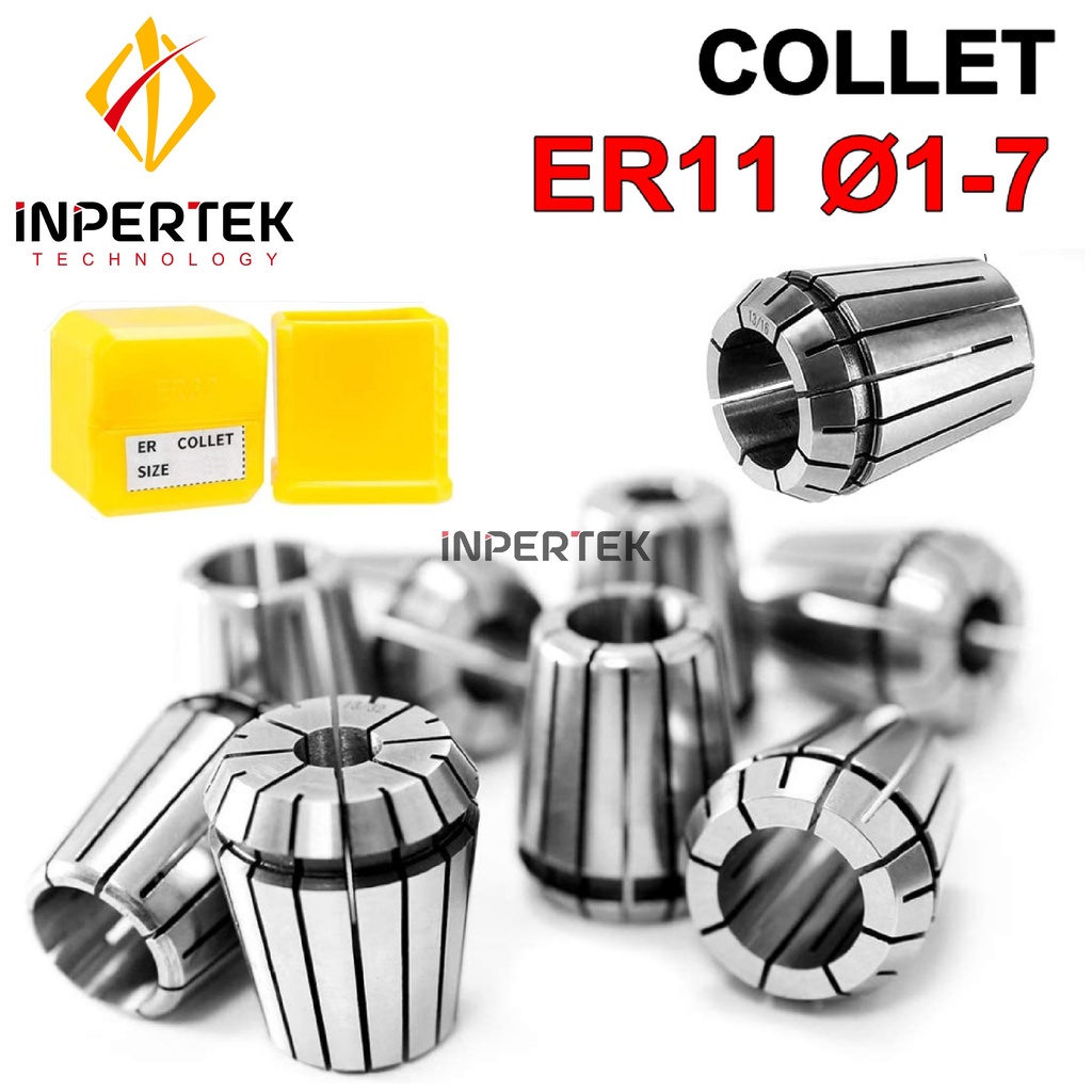 Collet ER11 Arbor Chuck untuk Mesin CNC dan Frais Penjepit Endmill