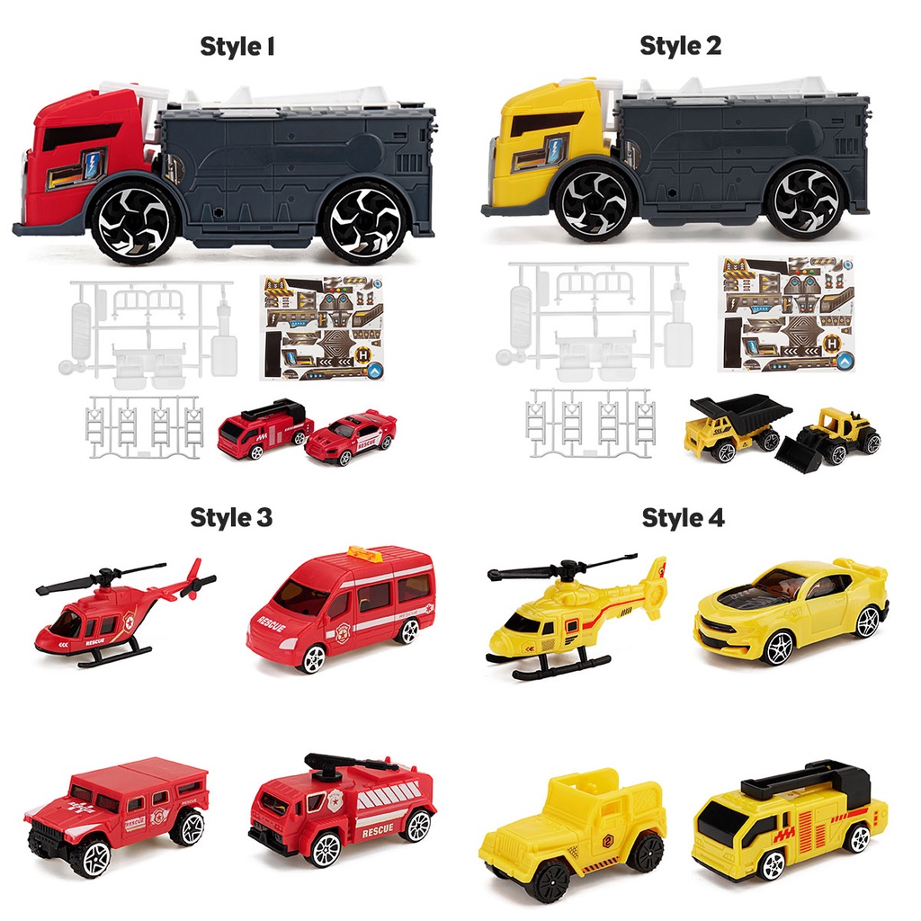 Super Storange Truck Set Truk Mainan Anak Mobil Truk Mainan Mobil Mobilan Anak Mobil Mainan Anak