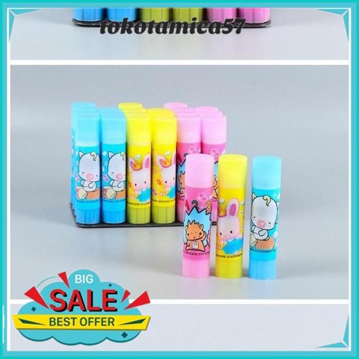

LEM PEREKAT KERTAS TANGAN SEKOLAH KANTOR BATANG MINI GLUE STICK 10G BEBAS ONGKIR