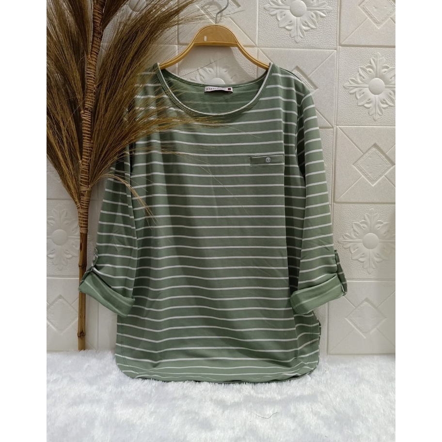 CHEKOUT (SALUR) Kaos Salur Baby Terry / Kaos PHENOMENAL / FENOMENAL  / Kaos Lengan Panjang / Kaos Ga