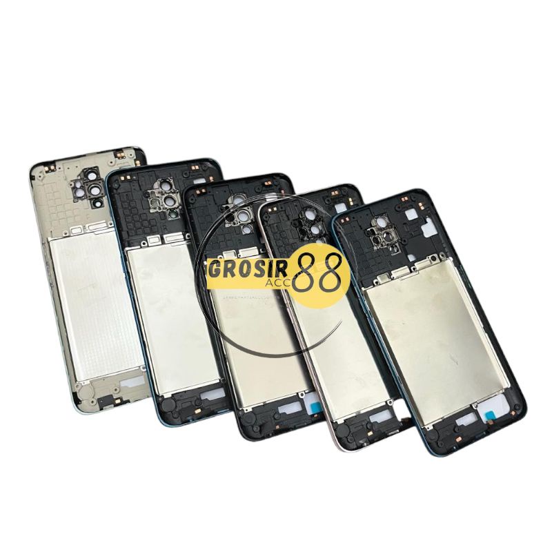 BEZEL TULANG TENGAH FRAME RANGKA TUTUP MESIN OPPO A5 2020 / A9 2020 ORIGINAL