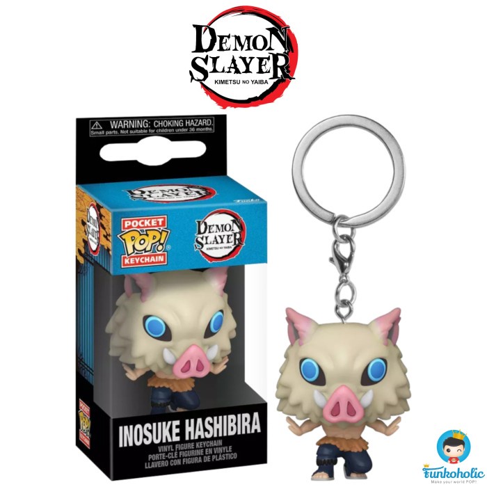 Funko Funko Pocket Pop Keychain Demon Slayer - Inosuke Hashibira (7Th Form)