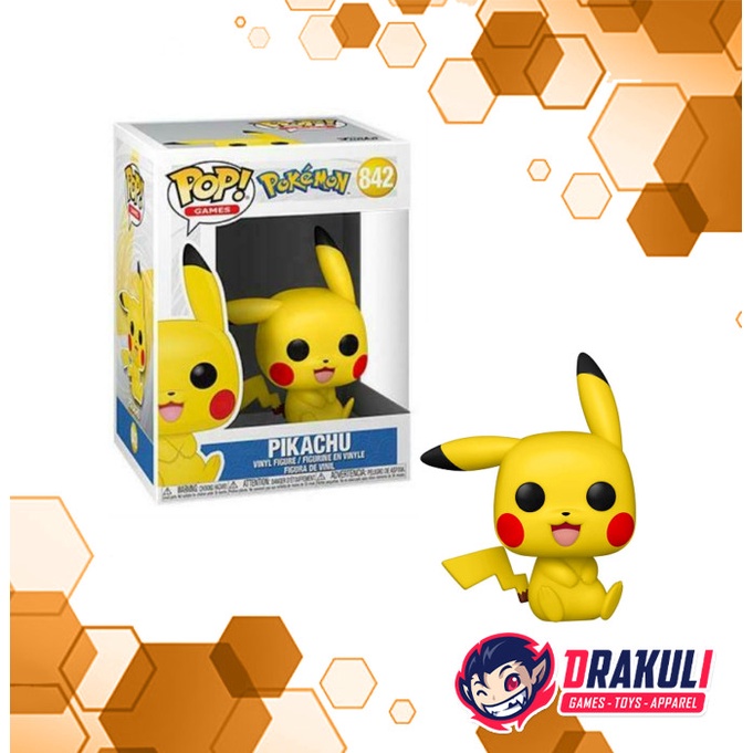 Funko Toys Funko Pop Funko Pokemon - Pikachu (Sitting)