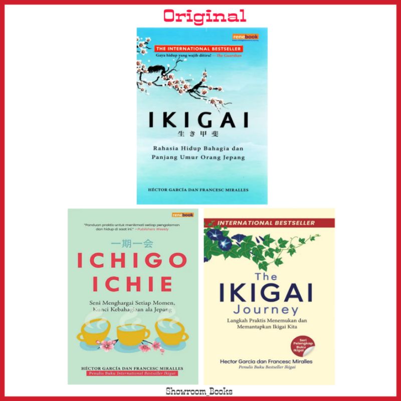 BUKU IKIGAI THE IKIGAI JOURNEY Dan ICHIGO ICHIE By Hector Garcia