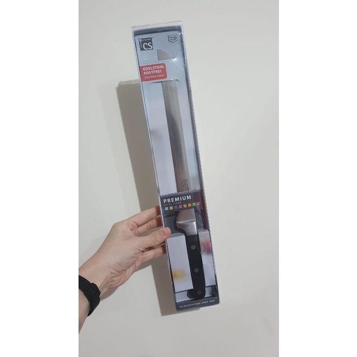 

Cs Kochsysteme Straight Knife 26cm Pisau Cake Polos Panjang Lurus
