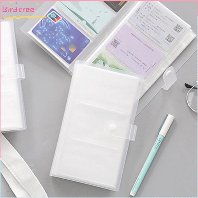 

KY60 [Readystock❤️COD]240 kartu kartu nama kursi kartu nama buku tiket film kereta api buku penyimpanan folder album foto 3 inci- BS ←Baru