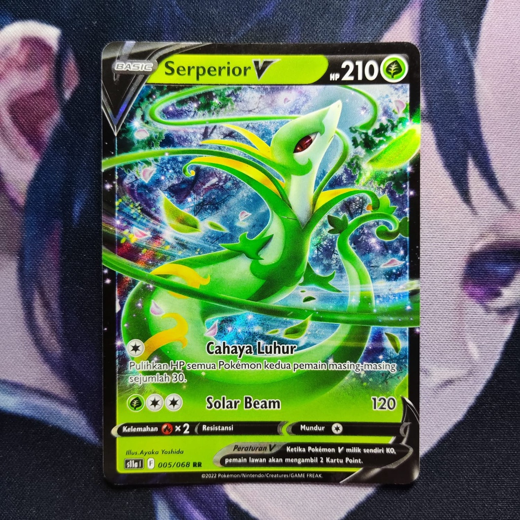 pokemon (ID) serperior v - S11a 005/068 - RR