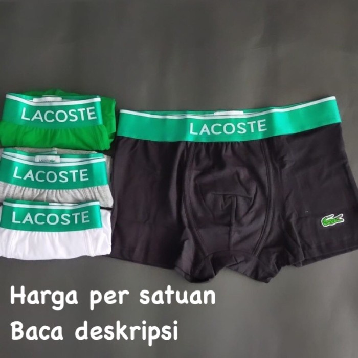 TERLARIS celana dalam boxer pria LACOSTE -original men underwear