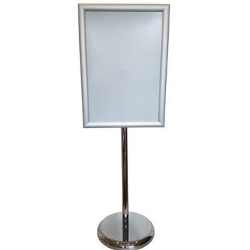 

ADJUSTABLE STANDING MENU FRAME SIGN HOLDER DISPLAY A2 A3 A4 STAINLESS ---NEW READY---