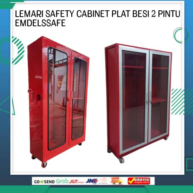 

Lemari / Safety Cabinet Plat Besi 2 Pintu Endelssafe ---NEW READY---
