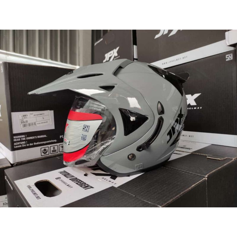 HELM JPX SUPERMOTO SEMI CROSS ORIGINAL PRODUK ALL COLOR