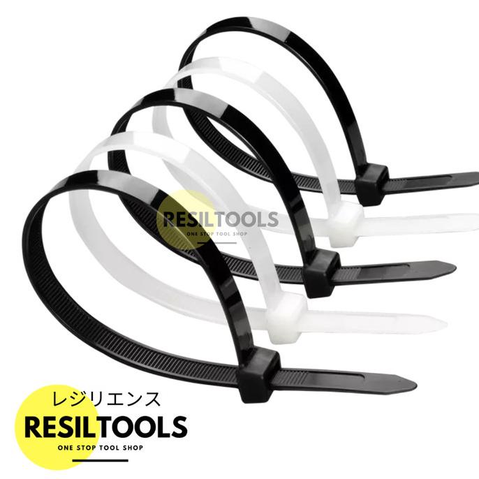 

100 buah Kabel Tis Nylon 9 mm x 90 cm Anti UV Pengikat Ties Outdoor ---NEW READY---