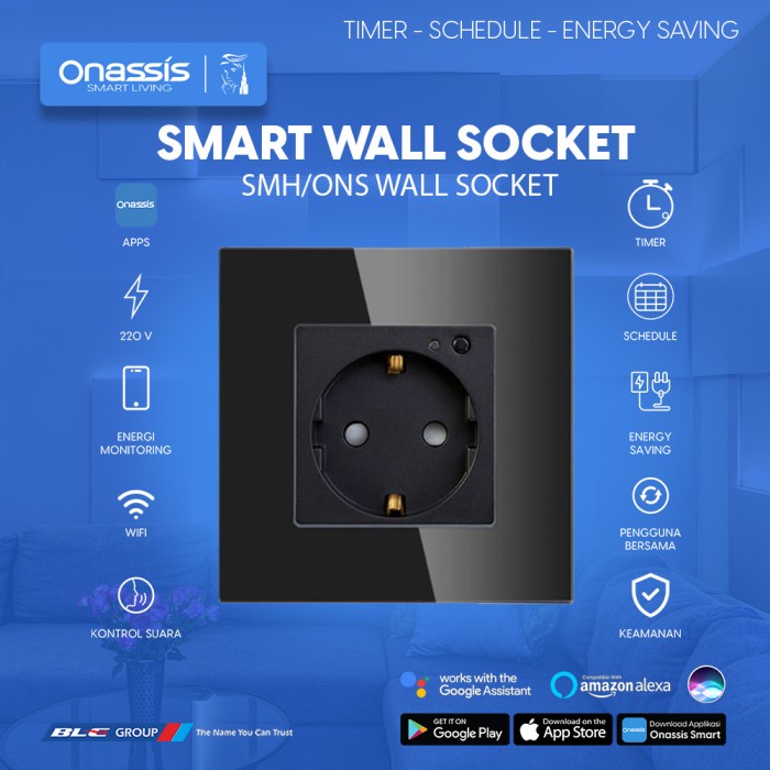 ONASSIS SMART WALL SOCKET WIFI