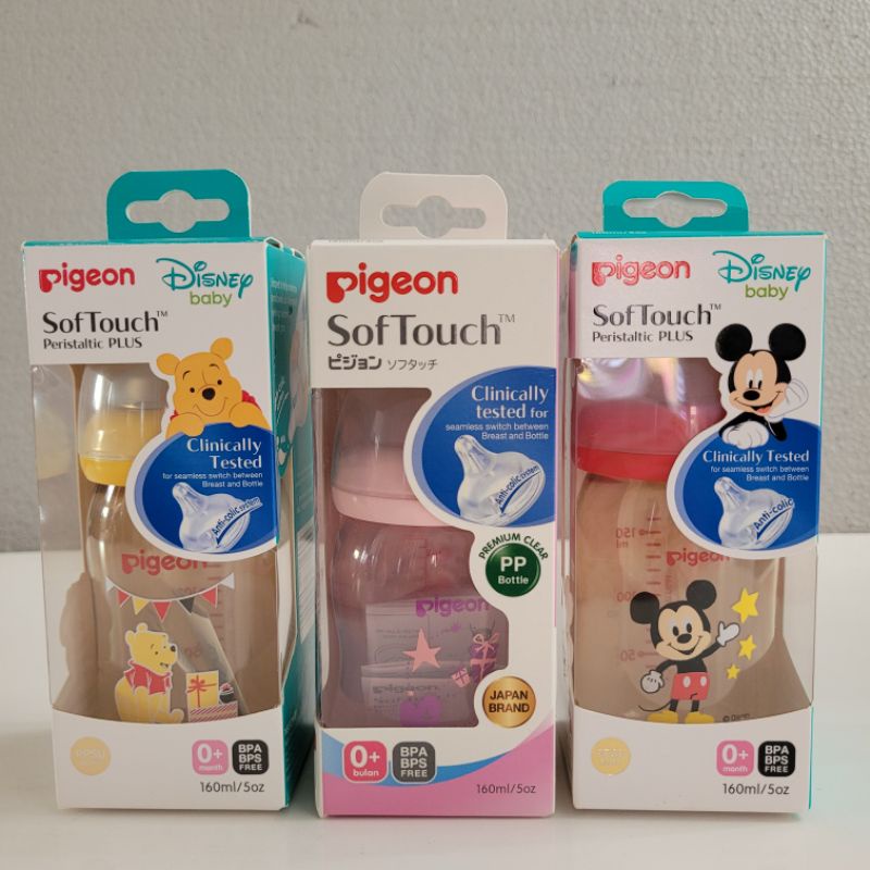 botol susu pigeon soft touch