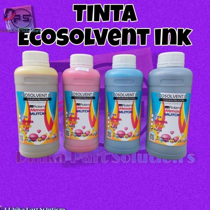 

tinta eco solvent 1liter Import
