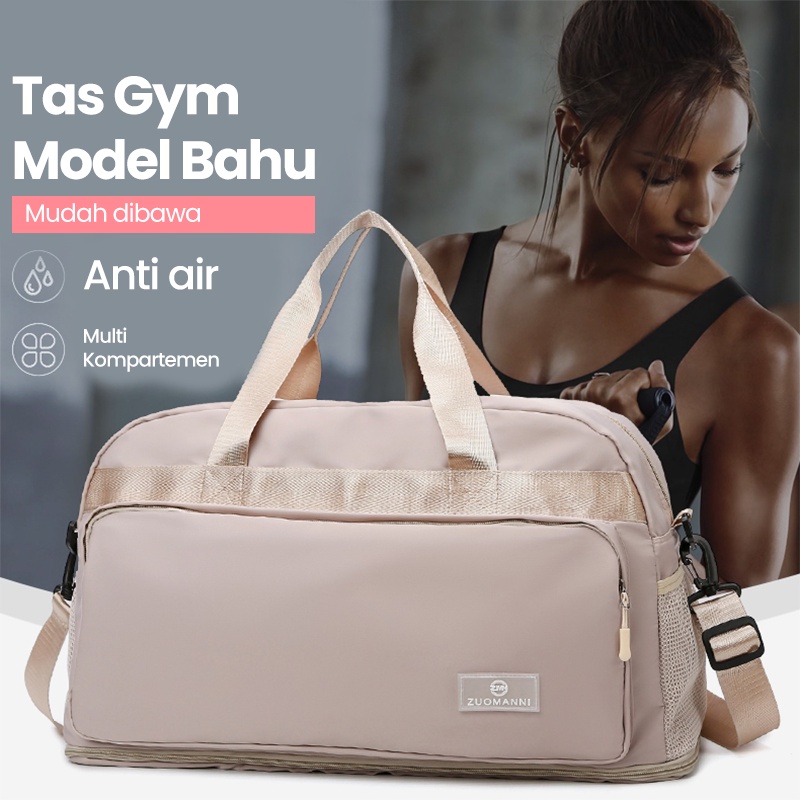 Uphike Tas Gym Jumbo Kekinian Travell Bag  Anti Air Tas Jinjing Sport TTB109