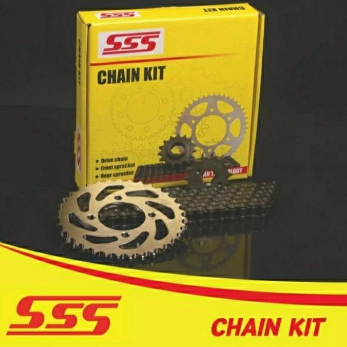 Gir set SSS Chain Kit Verza, Megapro,sonic,supra GTR 150