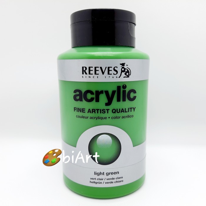 

Reeves Acrylic Paint 400Ml Light Green