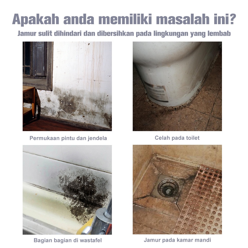 Holiven Gel Pencegah dan Pembasmi Jamur 120ml Keramik Elektronik Dinding Lantai