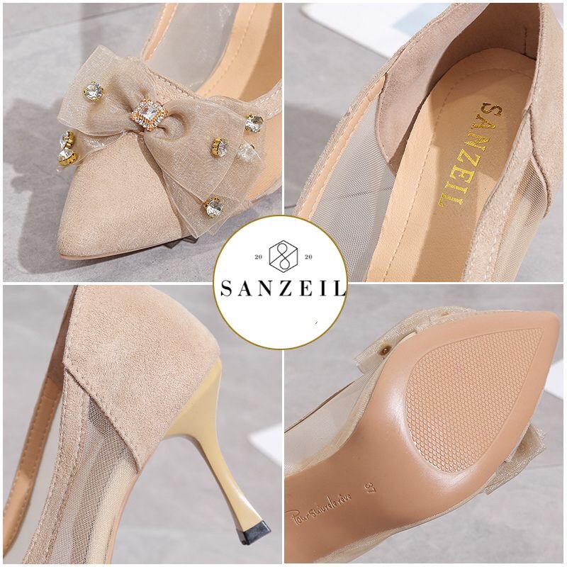 SG2012 syafniegalery Sanzeil Mia Original Brand SANZEIL heels wanita sepatu kerja import