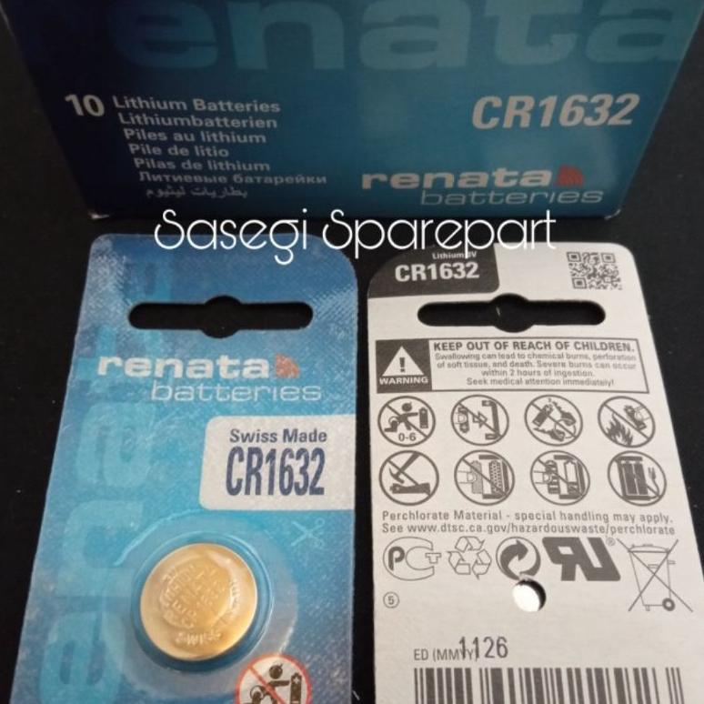 New Renata CR1632 / CR 1632 Batrai Original