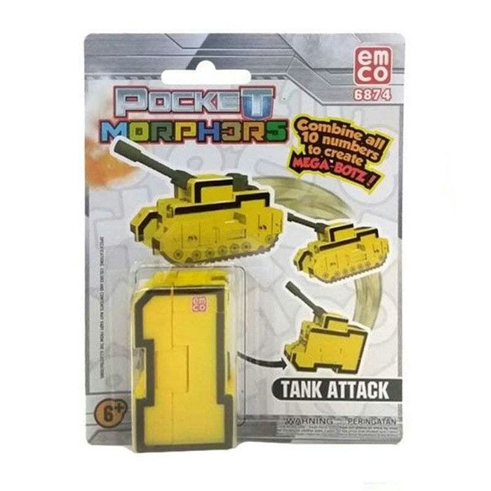 Emco Mega Botz Pocket Morphers - Number 1 / Angka 1