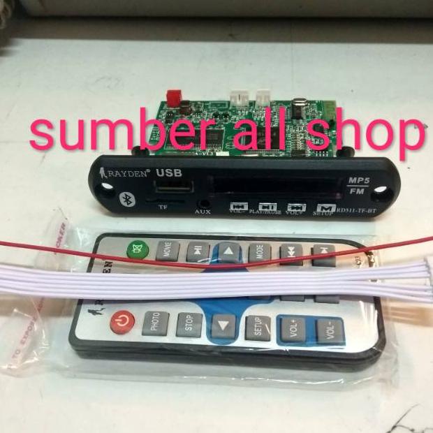 7.7 Kit Modul Mp5 Bluetooth Player Video
