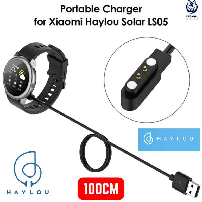 Sale 7.7 KABEL USB CHARGER XIAOMI HAYLOU SOLAR LS05 CHARGING DOCK CABLE LS05 LS05S LS09B RT2 LS10 US