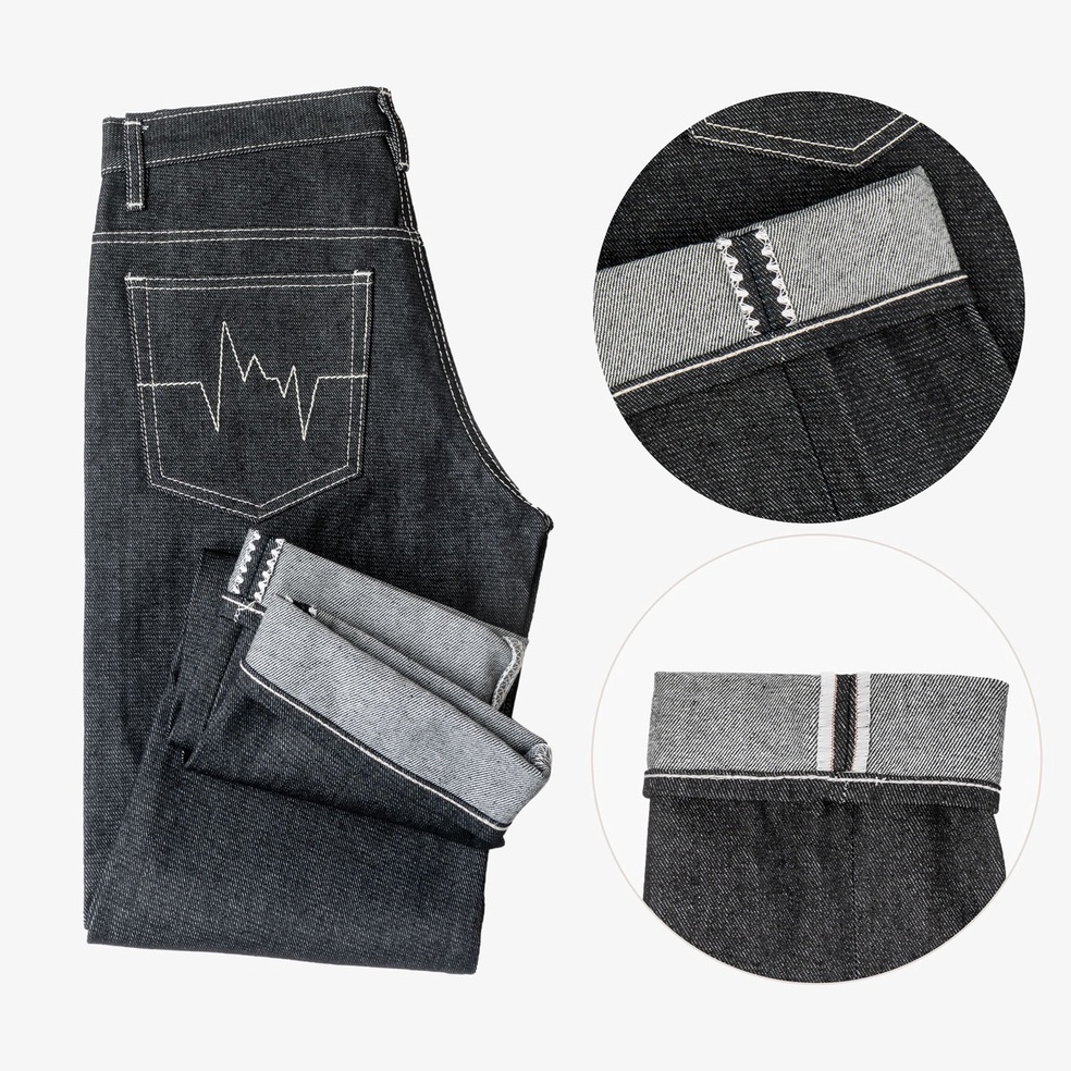 VIRAL Celana Selvedge Pria Selvedge Denim Selvedge Denim Original Jeans Selvedge Pria Selvedge Jeans