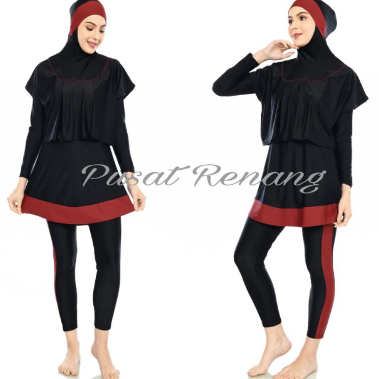 REKOMENDASI|| Baju renang muslim baju renang muslim jumbo baju renang muslim polos BAJU RENANG MUSLI