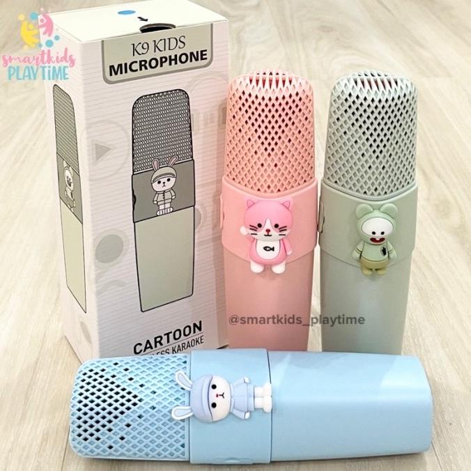Kids Cute Microphone Speaker (Bluetooth Connect Ke Hp)