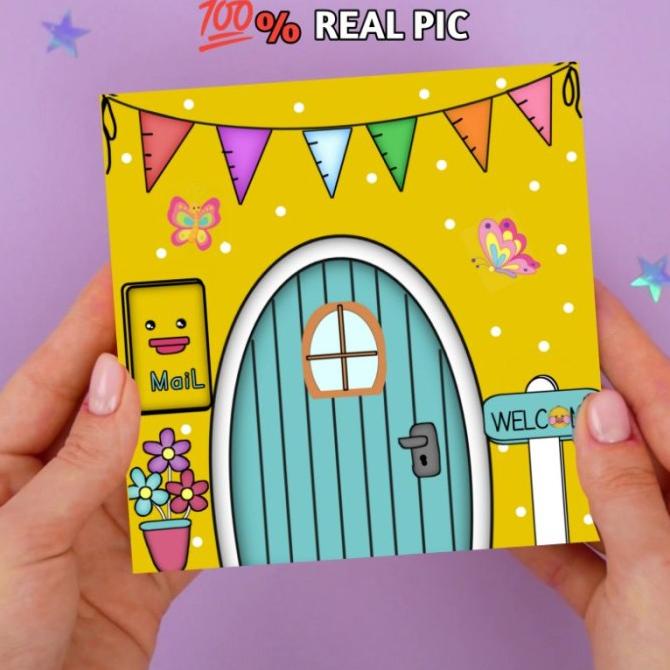 Paper Duck Bebek Viral Busy Book Buku Aktifitas Anak Mainan Edukasi