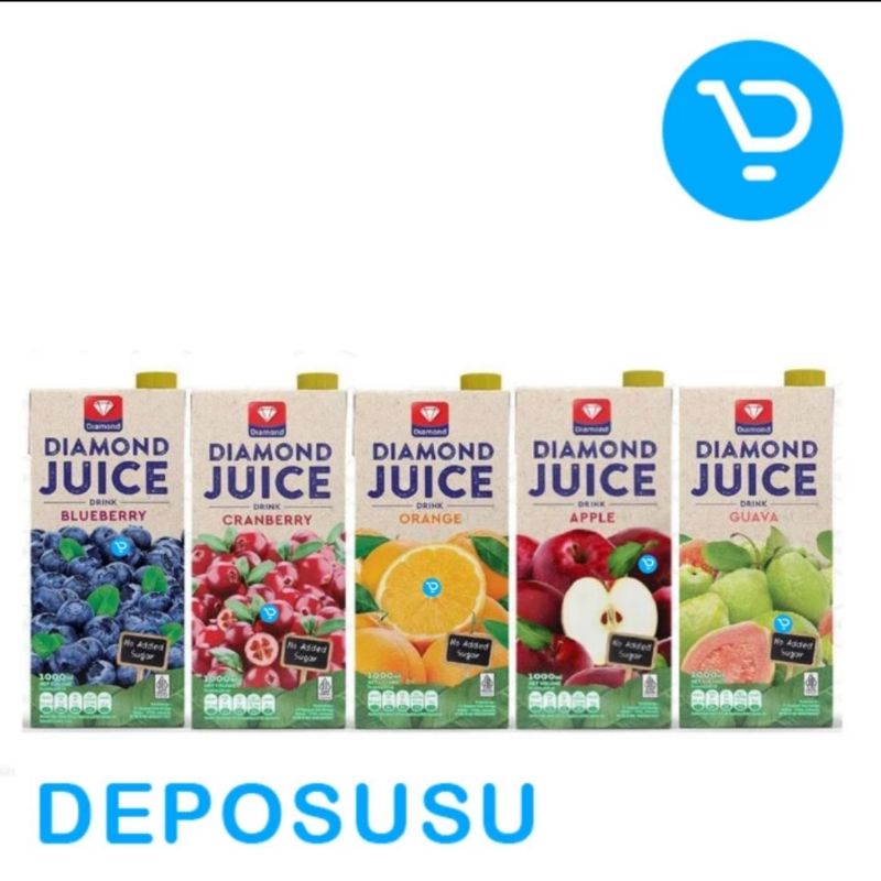 

DIAMOND JUICE UHT ALL VARIAN 1.000 ml