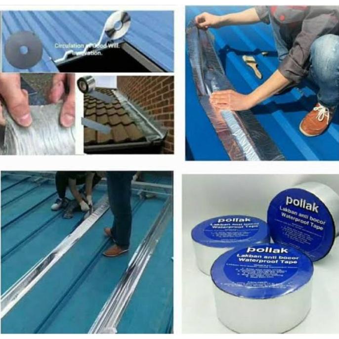 Lakban Anti Bocor Lem Perekat Tambal Pipa Air Talang Karpet